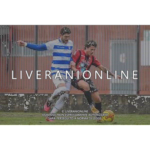 Fabio Fagiolini/LM - Lucchese vs Pro Patria - Italian football Serie C match 2020/2021 17 February 2021 - lucca, Italy Photo showing: Gianluca Nicco (Pro Patria) against Matteo Panati (Lucchese) @LM/Fabio Fagiolini/AGENZIA ALDO LIVERANI SAS