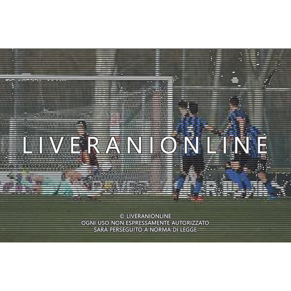 ¬© TVRG Franco Orlando Vezzoni (Inter) segna il gol del 0 a 2 Milan vs Inter Campionato Primavera 1 TIM - 10a giornata Milano 17-02-2021 centro sportivo Peppino Vismara foto Roberto Garavaglia/ag. Aldo Liverani sas