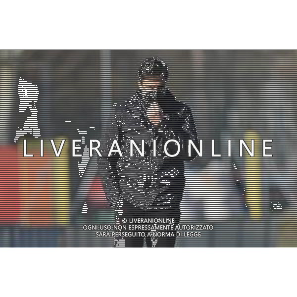 © TVRG Federico Giunti allenatore Milan Milan vs Inter Campionato Primavera 1 TIM - 10a giornata Milano 17-02-2021 centro sportivo Peppino Vismara foto Roberto Garavaglia/ag. Aldo Liverani sas