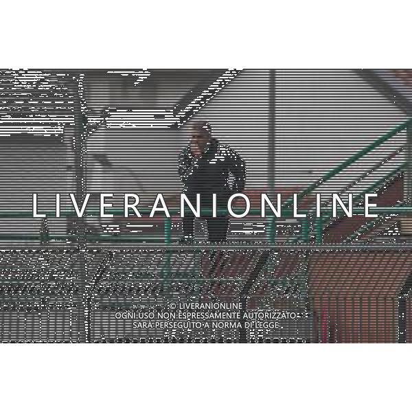 Fabio Fagiolini/LM - Lucchese vs Pro Patria - Italian football Serie C match 2020/2021 17 February 2021 - lucca, Italy Photo showing: Giovanni Lopez head coach of Lucchese in the stands because disqualified @LM/Fabio Fagiolini/AGENZIA ALDO LIVERANI SAS
