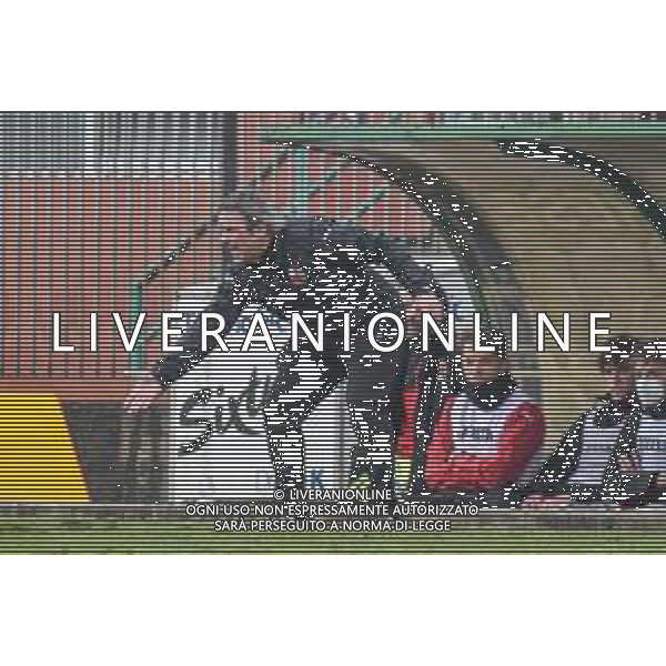 Fabio Fagiolini/LM - Lucchese vs Pro Patria - Italian football Serie C match 2020/2021 17 February 2021 - lucca, Italy Photo showing: Oliviero Di Stefano second coach (Lucchese) @LM/Fabio Fagiolini/AGENZIA ALDO LIVERANI SAS