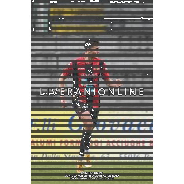 Fabio Fagiolini/LM - Lucchese vs Pro Patria - Italian football Serie C match 2020/2021 17 February 2021 - lucca, Italy Photo showing: Tomi Petrovic (Lucchese) celebrates after scoring a goal @LM/Fabio Fagiolini/AGENZIA ALDO LIVERANI SAS