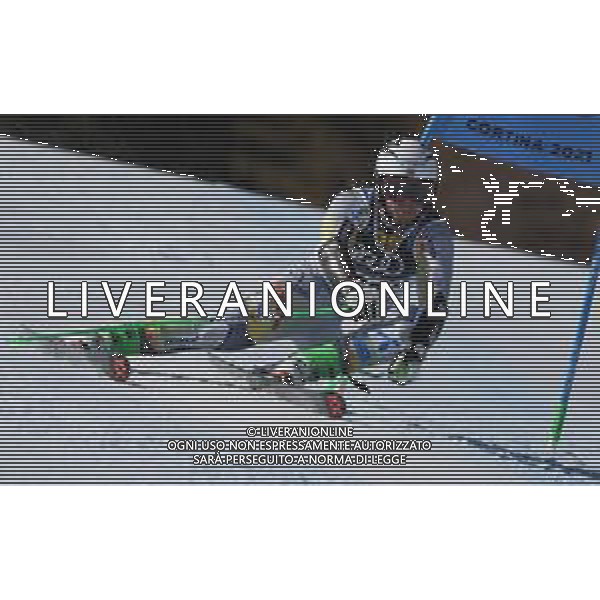 Sergio Bisi/LM - 2021 FIS Alpine World SKI Championships - Alpine Team Parallel - alpine ski race 17 February 2021 - Rumerlo, cortina d\';ampezzo (bl), Italy Photo showing: Norway Gold Meldal @LM/Sergio Bisi AG ALDO LIVERANI SAS