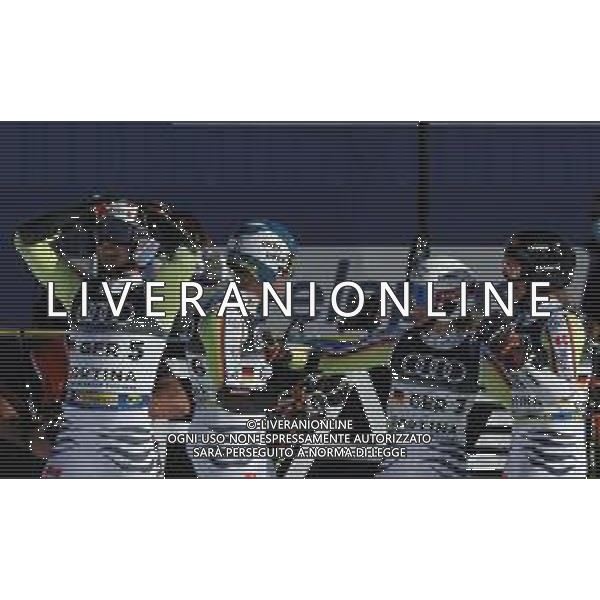 Sergio Bisi/LM - 2021 FIS Alpine World SKI Championships - Alpine Team Parallel - alpine ski race 17 February 2021 - Rumerlo, cortina d\';ampezzo (bl), Italy Photo showing: Germany Bronz Medal @LM/Sergio Bisi AG ALDO LIVERANI SAS