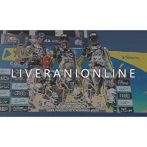 Sergio Bisi/LM - 2021 FIS Alpine World SKI Championships - Alpine Team Parallel - alpine ski race 17 February 2021 - Rumerlo, cortina d\';ampezzo (bl), Italy Photo showing: Germany Bronz Medal @LM/Sergio Bisi AG ALDO LIVERANI SAS