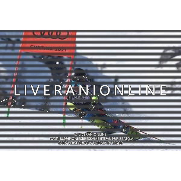 Sergio Bisi/LM - 2021 FIS Alpine World SKI Championships - Alpine Team Parallel - alpine ski race 17 February 2021 - Rumerlo, cortina d\';ampezzo (bl), Italy Photo showing: Team Sweden Silver Medal @LM/Sergio Bisi AG ALDO LIVERANI SAS
