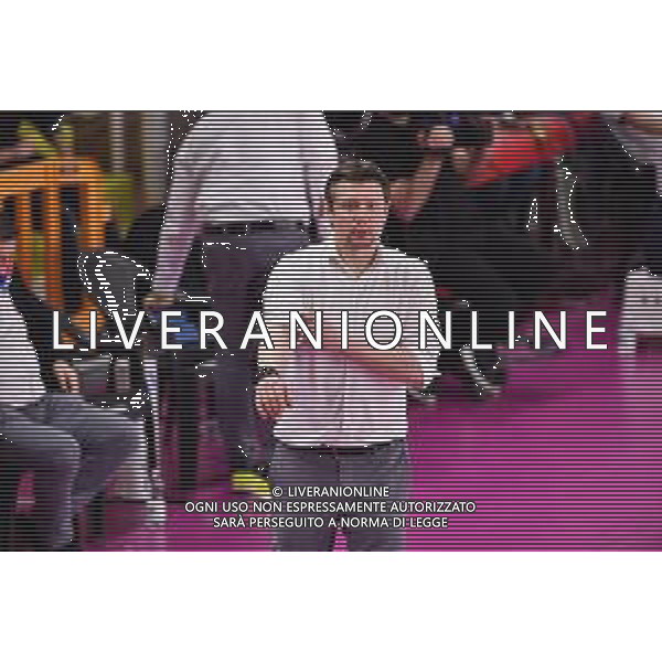 Lisa Guglielmi/LM - Savino Del Bene Scandicci vs Zanetti Bergamo - Volleyball Italian Serie A1 Women match 2020/2021 17 February 2021 - PalaRialdoli, scandicci, Italy Photo showing: Daniele Turino (Head Coach Zanetti Bergamo) @LM/Lisa Guglielmi/AGENZIA ALDO LIVERANI SAS