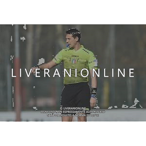 © TVRG l’arbitro Fabio Natilla di Molfetta (BA) Milan vs Inter Campionato Primavera 1 TIM - 10a giornata Milano 17-02-2021 centro sportivo Peppino Vismara foto Roberto Garavaglia/ag. Aldo Liverani sas