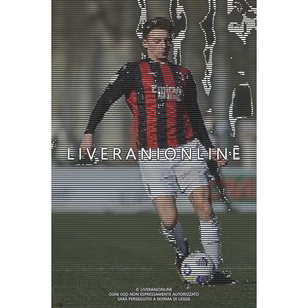 © TVRG Luca Stanga (Milan) Milan vs Inter Campionato Primavera 1 TIM - 10a giornata Milano 17-02-2021 centro sportivo Peppino Vismara foto Roberto Garavaglia/ag. Aldo Liverani sas