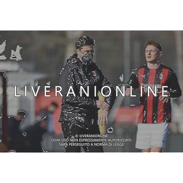 © TVRG Federico Giunti allenatore Milan Milan vs Inter Campionato Primavera 1 TIM - 10a giornata Milano 17-02-2021 centro sportivo Peppino Vismara foto Roberto Garavaglia/ag. Aldo Liverani sas