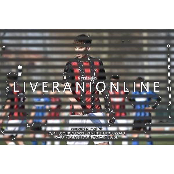 © TVRG Giacomo Olzer (Milan) Milan vs Inter Campionato Primavera 1 TIM - 10a giornata Milano 17-02-2021 centro sportivo Peppino Vismara foto Roberto Garavaglia/ag. Aldo Liverani sas