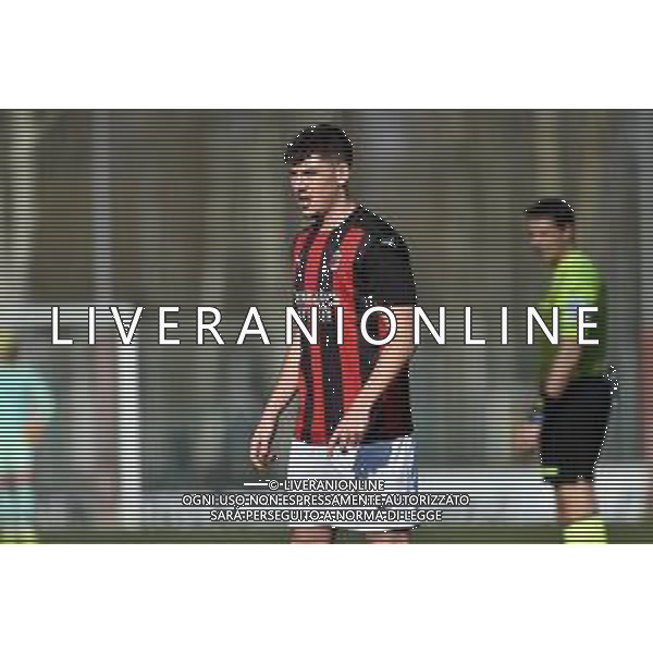 © TVRG Riccardo Tonin (Milan) Milan vs Inter Campionato Primavera 1 TIM - 10a giornata Milano 17-02-2021 centro sportivo Peppino Vismara foto Roberto Garavaglia/ag. Aldo Liverani sas