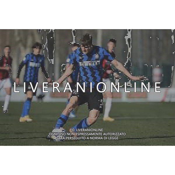 © TVRG Andrea Moretti (Inter) Milan vs Inter Campionato Primavera 1 TIM - 10a giornata Milano 17-02-2021 centro sportivo Peppino Vismara foto Roberto Garavaglia/ag. Aldo Liverani sas