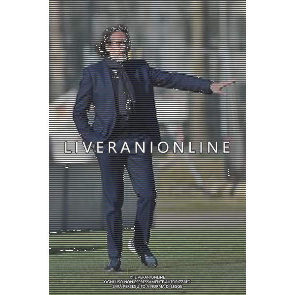 © TVRG Armando Madonna allenatore Inter Milan vs Inter Campionato Primavera 1 TIM - 10a giornata Milano 17-02-2021 centro sportivo Peppino Vismara foto Roberto Garavaglia/ag. Aldo Liverani sas