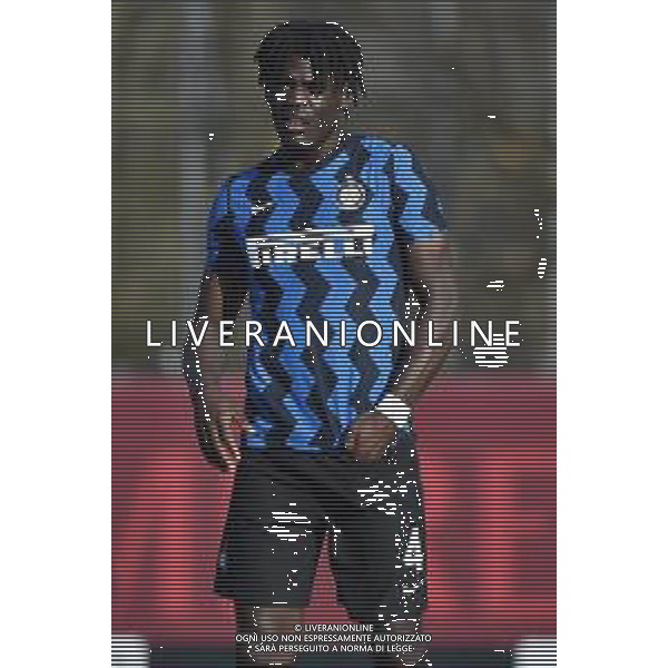 © TVRG Kinkoue Etienne Youte (Inter) Milan vs Inter Campionato Primavera 1 TIM - 10a giornata Milano 17-02-2021 centro sportivo Peppino Vismara foto Roberto Garavaglia/ag. Aldo Liverani sas