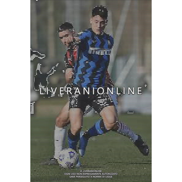 © TVRG Martin Satriano Costa (Inter) Milan vs Inter Campionato Primavera 1 TIM - 10a giornata Milano 17-02-2021 centro sportivo Peppino Vismara foto Roberto Garavaglia/ag. Aldo Liverani sas