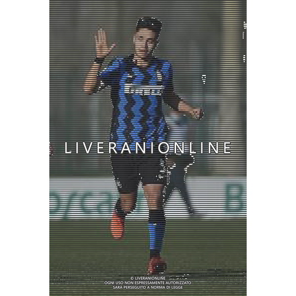 © TVRG Franco Orlando Vezzoni (Inter) Milan vs Inter Campionato Primavera 1 TIM - 10a giornata Milano 17-02-2021 centro sportivo Peppino Vismara foto Roberto Garavaglia/ag. Aldo Liverani sas
