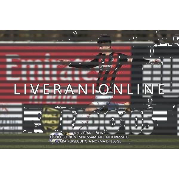 © TVRG Alessio Brambilla (Milan) Milan vs Inter Campionato Primavera 1 TIM - 10a giornata Milano 17-02-2021 centro sportivo Peppino Vismara foto Roberto Garavaglia/ag. Aldo Liverani sas