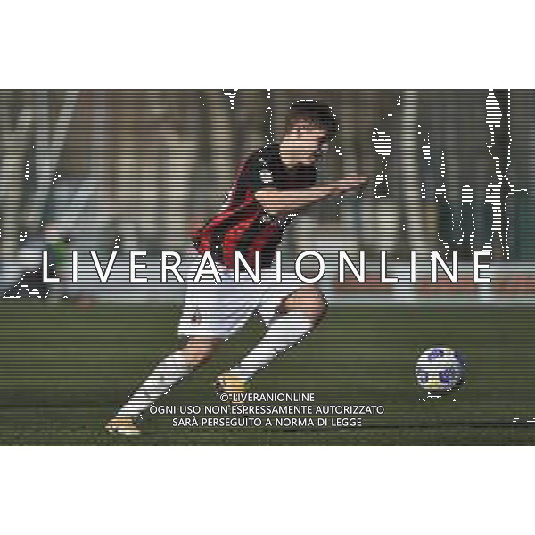 © TVRG Giacomo Olzer (Milan) Milan vs Inter Campionato Primavera 1 TIM - 10a giornata Milano 17-02-2021 centro sportivo Peppino Vismara foto Roberto Garavaglia/ag. Aldo Liverani sas