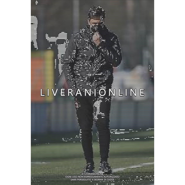 © TVRG Federico Giunti allenatore Milan Milan vs Inter Campionato Primavera 1 TIM - 10a giornata Milano 17-02-2021 centro sportivo Peppino Vismara foto Roberto Garavaglia/ag. Aldo Liverani sas