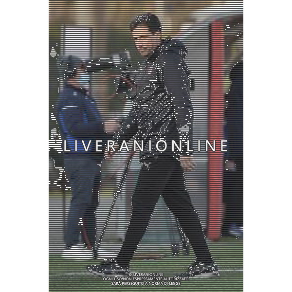 © TVRG Federico Giunti allenatore Milan Milan vs Inter Campionato Primavera 1 TIM - 10a giornata Milano 17-02-2021 centro sportivo Peppino Vismara foto Roberto Garavaglia/ag. Aldo Liverani sas
