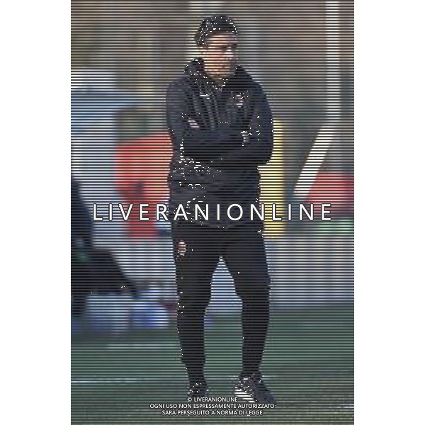 © TVRG Federico Giunti allenatore Milan Milan vs Inter Campionato Primavera 1 TIM - 10a giornata Milano 17-02-2021 centro sportivo Peppino Vismara foto Roberto Garavaglia/ag. Aldo Liverani sas