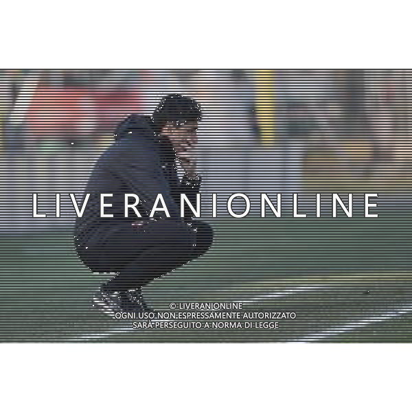 © TVRG Federico Giunti allenatore Milan Milan vs Inter Campionato Primavera 1 TIM - 10a giornata Milano 17-02-2021 centro sportivo Peppino Vismara foto Roberto Garavaglia/ag. Aldo Liverani sas