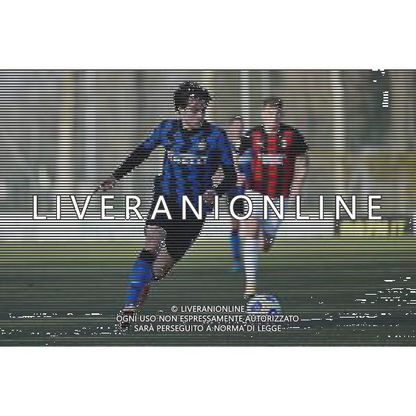 © TVRG Gaetano Pio Oristanio (Inter) Milan vs Inter Campionato Primavera 1 TIM - 10a giornata Milano 17-02-2021 centro sportivo Peppino Vismara foto Roberto Garavaglia/ag. Aldo Liverani sas