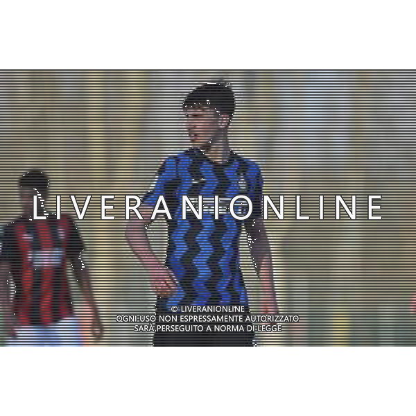 © TVRG Cesare Casadei (Inter) Milan vs Inter Campionato Primavera 1 TIM - 10a giornata Milano 17-02-2021 centro sportivo Peppino Vismara foto Roberto Garavaglia/ag. Aldo Liverani sas