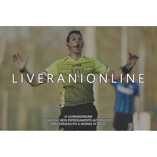 © TVRG l’arbitro Fabio Natilla di Molfetta (BA) Milan vs Inter Campionato Primavera 1 TIM - 10a giornata Milano 17-02-2021 centro sportivo Peppino Vismara foto Roberto Garavaglia/ag. Aldo Liverani sas