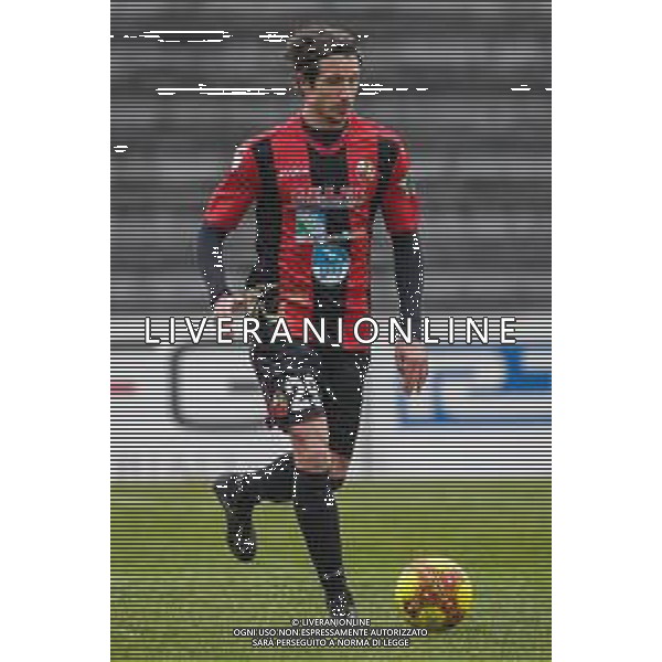 Fabio Fagiolini/LM - Lucchese vs Pro Patria - Italian football Serie C match 2020/2021 17 February 2021 -, lucca, Italy Photo showing: Eros Pellegrini (Lucchese) @LM/Fabio Fagiolini AG ALDO LIVERANI SAS