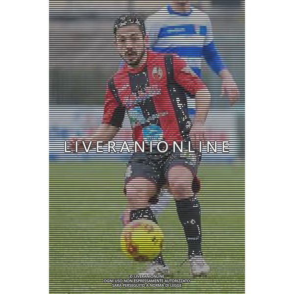 Fabio Fagiolini/LM - Lucchese vs Pro Patria - Italian football Serie C match 2020/2021 17 February 2021 -, lucca, Italy Photo showing: Michel Cruciani (Lucchese) @LM/Fabio Fagiolini AG ALDO LIVERANI SAS
