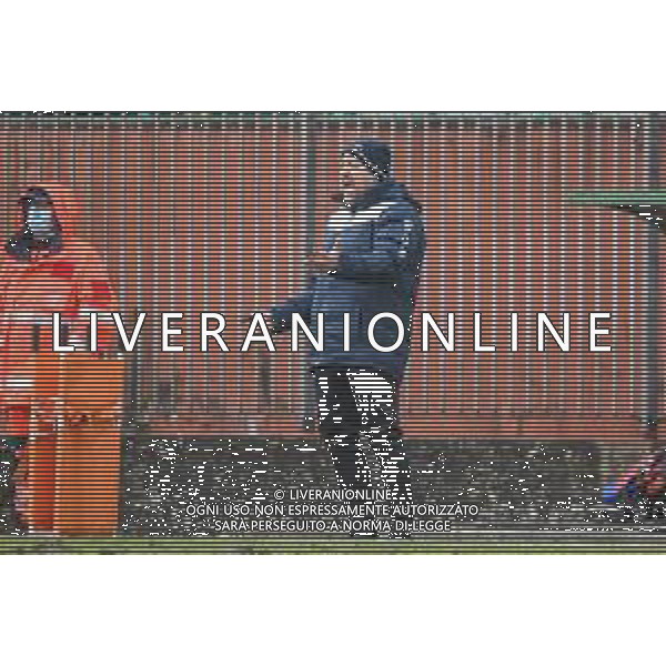 Fabio Fagiolini/LM - Lucchese vs Pro Patria - Italian football Serie C match 2020/2021 17 February 2021 -, lucca, Italy Photo showing: Ivan Javorcic head coach (Pro Patria) @LM/Fabio Fagiolini AG ALDO LIVERANI SAS