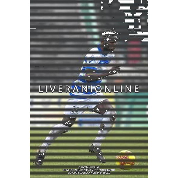Fabio Fagiolini/LM - Lucchese vs Pro Patria - Italian football Serie C match 2020/2021 17 February 2021 -, lucca, Italy Photo showing: Emmanuel Latte Lath (Pro Patria) @LM/Fabio Fagiolini AG ALDO LIVERANI SAS
