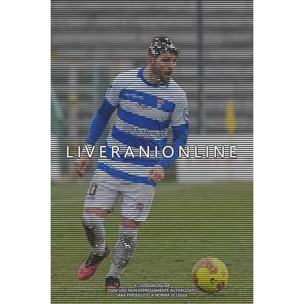 Fabio Fagiolini/LM - Lucchese vs Pro Patria - Italian football Serie C match 2020/2021 17 February 2021 -, lucca, Italy Photo showing: Gianluca Nicco (Pro Patria) @LM/Fabio Fagiolini AG ALDO LIVERANI SAS