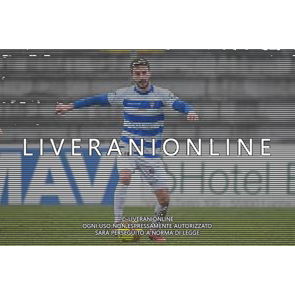 Fabio Fagiolini/LM - Lucchese vs Pro Patria - Italian football Serie C match 2020/2021 17 February 2021 -, lucca, Italy Photo showing: Luca Bertoni (Pro Patria) @LM/Fabio Fagiolini AG ALDO LIVERANI SAS
