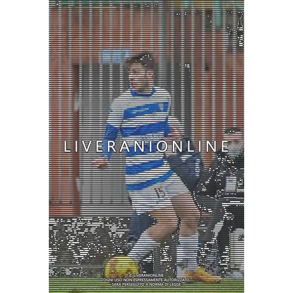 Fabio Fagiolini/LM - Lucchese vs Pro Patria - Italian football Serie C match 2020/2021 17 February 2021 -, lucca, Italy Photo showing: Luca Pizzul (Pro Patria) @LM/Fabio Fagiolini AG ALDO LIVERANI SAS