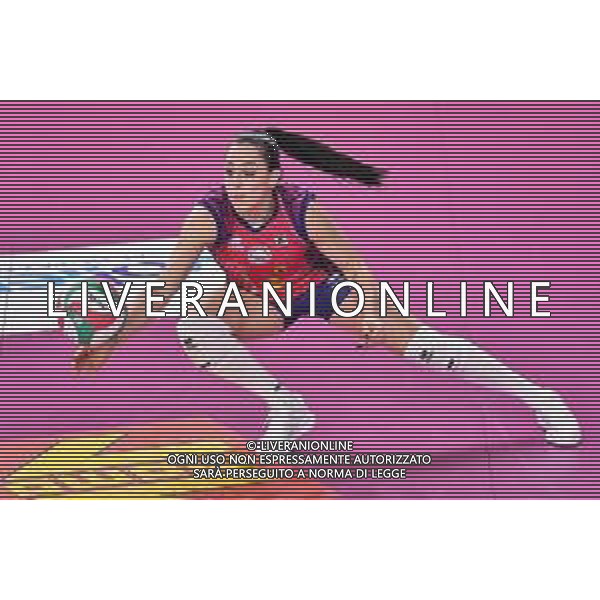 Lisa Guglielmi/LM - Savino Del Bene Scandicci vs Zanetti Bergamo - Volleyball Italian Serie A1 Women match 2020/2021 17 February 2021 - PalaRialdoli, scandicci, Italy Photo showing: Enrica Merlo (Savino Del Bene Scandicci) @LM/Lisa Guglielmi AG ALDO LIVERANI SAS