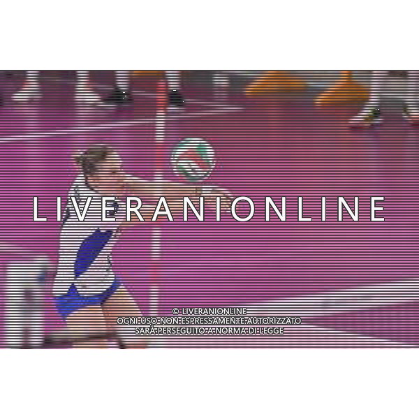 Lisa Guglielmi/LM - Savino Del Bene Scandicci vs Zanetti Bergamo - Volleyball Italian Serie A1 Women match 2020/2021 17 February 2021 - PalaRialdoli, scandicci, Italy Photo showing: Sara Loda (Zanetti Bergamo) @LM/Lisa Guglielmi AG ALDO LIVERANI SAS