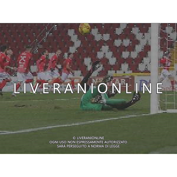 TRIESTINA - VIS PESARO CAMPIONATO CALCIO SERIE C LEGA PRO 17.02.2021 NELLA FOTO KHADIM NDIAYE BATTUTO SUL TERZO GOL ©/AGENZIA ALDO LIVERANI SAS