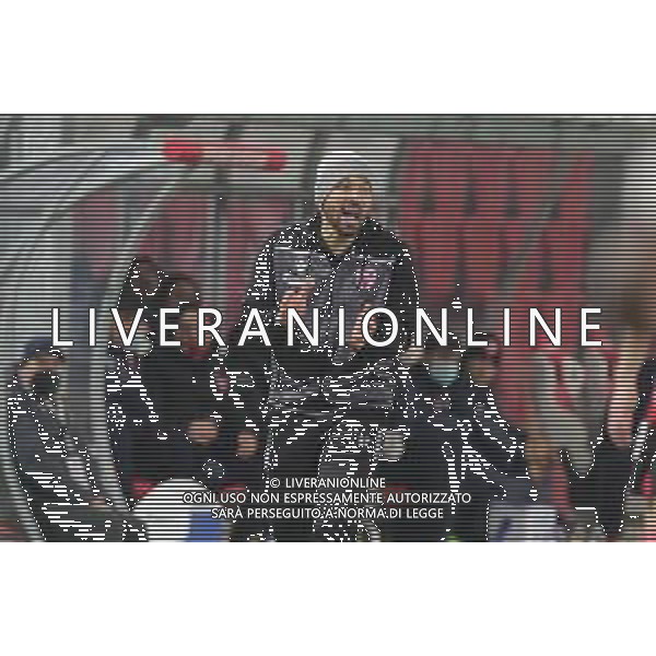 TRIESTINA - VIS PESARO CAMPIONATO CALCIO SERIE C LEGA PRO 17.02.2021 NELLA FOTO DANIELE DI DONATO ALLENATORE VIS PESARO ©/AGENZIA ALDO LIVERANI SAS