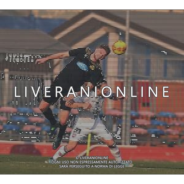 VIRTUS VERONA - RAVENNA CAMPIONATO CALCIO SERIE C LEGA PRO 17.02.2021 NELLA FOTO CODROMAZ ROBERTO E PITTARELLO FILIPPO ©SANTANDREA/AGENZIA ALDO LIVERANI SAS