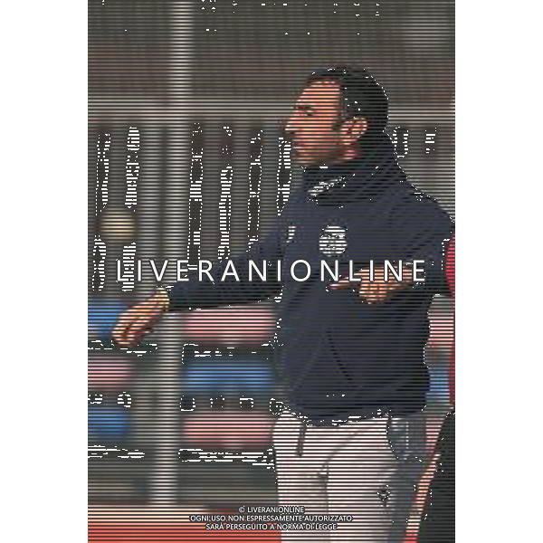 VIRTUS VERONA - RAVENNA CAMPIONATO CALCIO SERIE C LEGA PRO 17.02.2021 NELLA FOTO LEONARDO COLUCCI ALLENATORE RAVENNA ©SANTANDREA/AGENZIA ALDO LIVERANI SAS