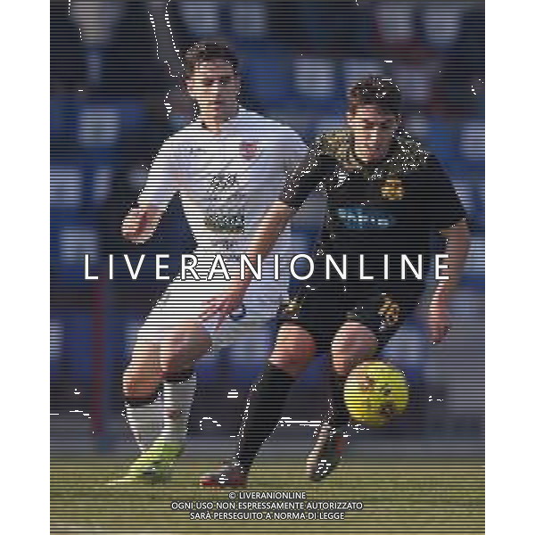 VIRTUS VERONA - RAVENNA CAMPIONATO CALCIO SERIE C LEGA PRO 17.02.2021 NELLA FOTO LEONARDO ZARPELLON E ROCCHI LUDOVICO ©SANTANDREA/AGENZIA ALDO LIVERANI SAS