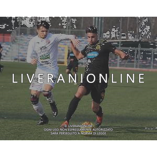 VIRTUS VERONA - RAVENNA CAMPIONATO CALCIO SERIE C LEGA PRO 17.02.2021 NELLA FOTO DELCARRO ANDREA E SIMONE FRANCHINI ©SANTANDREA/AGENZIA ALDO LIVERANI SAS