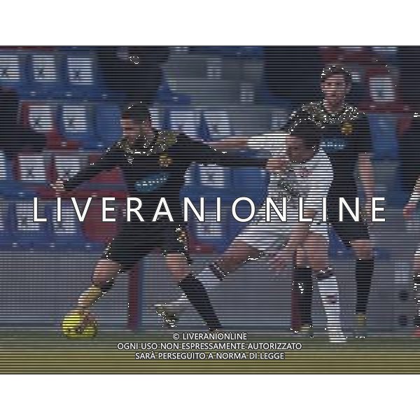 VIRTUS VERONA - RAVENNA CAMPIONATO CALCIO SERIE C LEGA PRO 17.02.2021 NELLA FOTO ESPOSITO GIANLUCA E SIMONE BENTIVOGLIO ©SANTANDREA/AGENZIA ALDO LIVERANI SAS