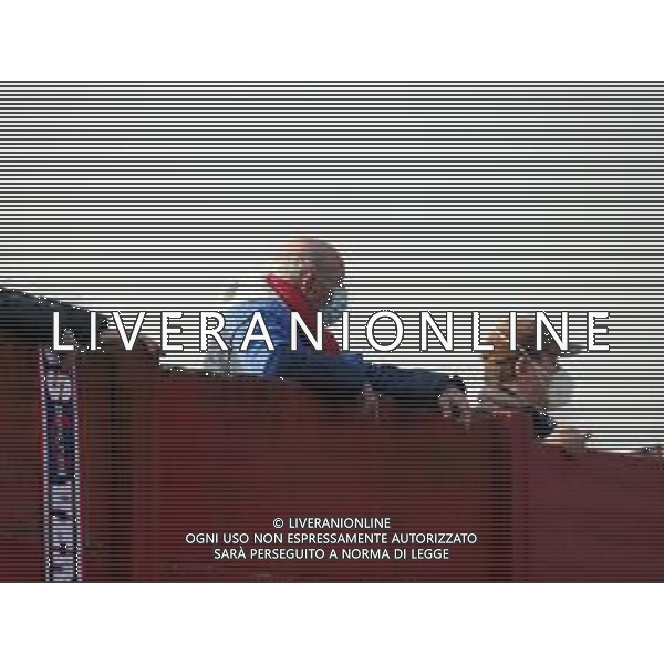 VIRTUS VERONA - RAVENNA CAMPIONATO CALCIO SERIE C LEGA PRO 17.02.2021 NELLA FOTO TIFOSI SULLE BARRICATE ©SANTANDREA/AGENZIA ALDO LIVERANI SAS
