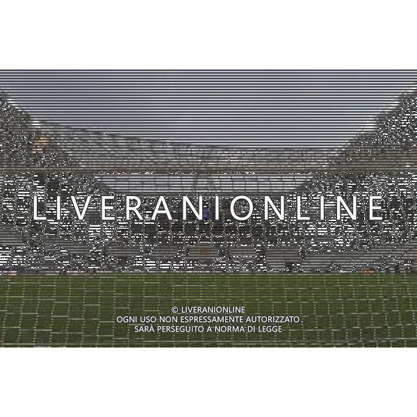 Torino 18.02.2021 Allianz Stadium Real Sociedad vs Manchester United Sedicesimi Andata Uefa Europa League 2020/2021 ©Viganti/Agenzia Aldo Liverani Nella foto: L\'Allianza Stadium di Torino ospita la partita Real Sociedad Manchester United come campo neutro - veduta interno stadio ©Manuela Viganti/AGENZIA ALDO LIVERANI SAS