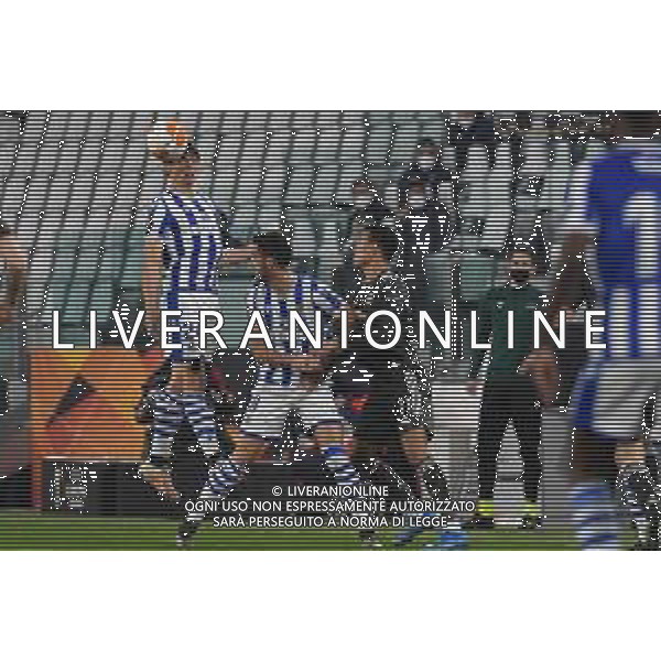Torino 18.02.2021 Allianz Stadium Real Sociedad vs Manchester United Sedicesimi Andata Uefa Europa League 2020/2021 ©Viganti/Agenzia Aldo Liverani Nella foto: robin le normand ©Manuela Viganti/AGENZIA ALDO LIVERANI SAS