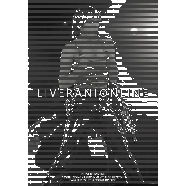 RETROSPETTIVA MIGUEL BOSE\' CANTANTE NELLA FOTO MIGUEL BOSE\' AL FESTIVALBAR NELL\'ANNO 1978 AG ALDO LIVERANI SAS
